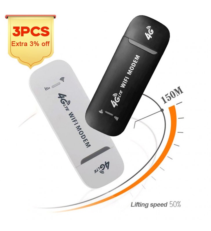 4G LTE Router ไร้สาย USB Dongle 150Mbps Modem Stick Mobile Broadband ซิมการ์ดอะแดปเตอร์ WiFi ไร้สาย4G การ์ด Router Home Office