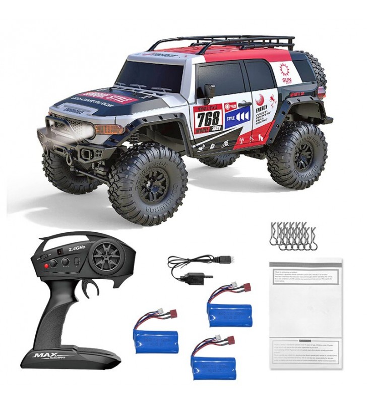 HB Zp1005/Zp1007 Mobil Remote Control 2.4G 4wd จำลอง Mobil Rc All-Terrain 15กม./ชม.1:10 Off-Road รถบิ๊กฟุตของเล่นสำหรับของขวัญเด็ก
